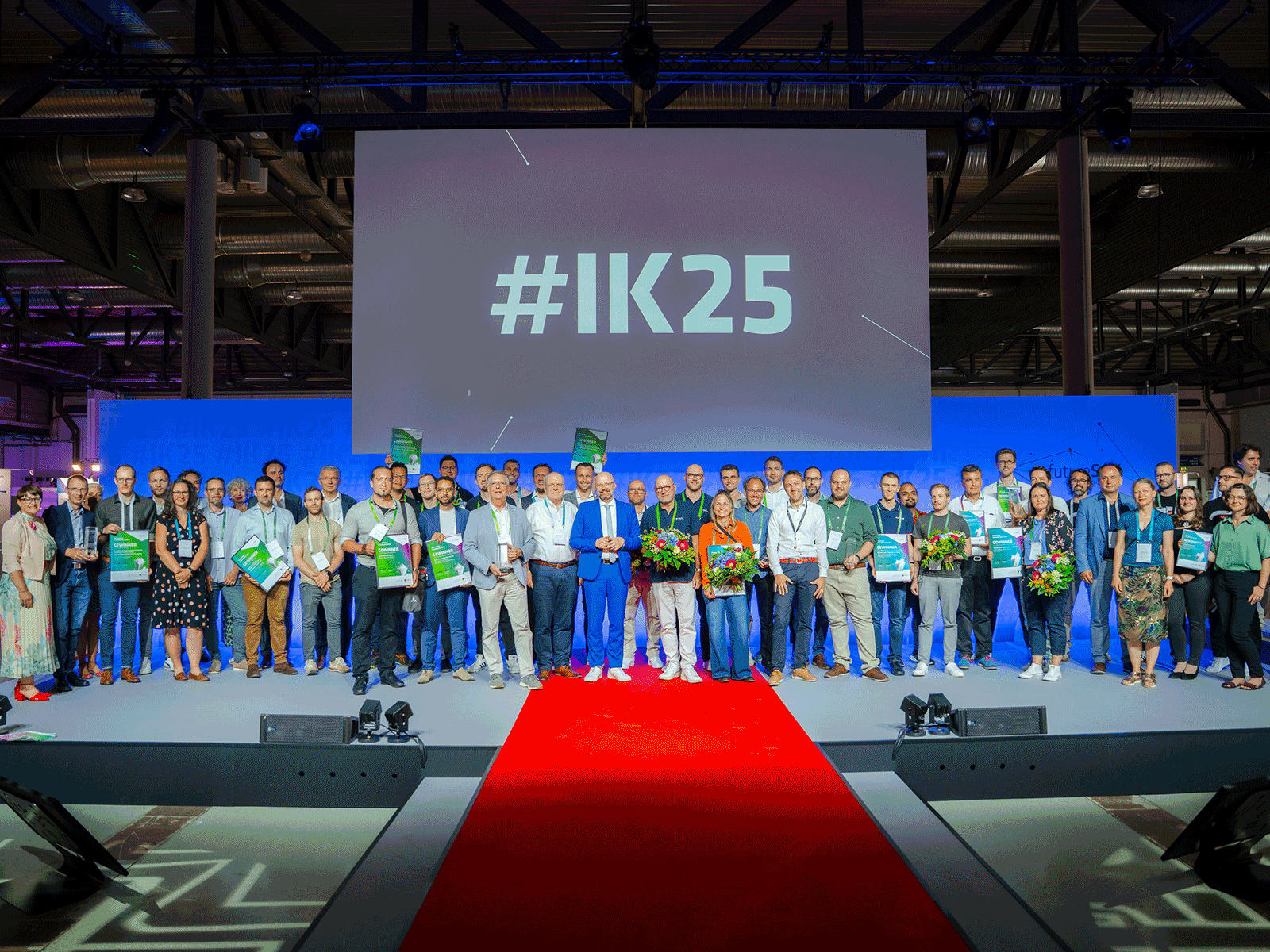 AMAREA Technology winning the Saxony Transfer Award 2025 together with Fraunhofer IKTS.