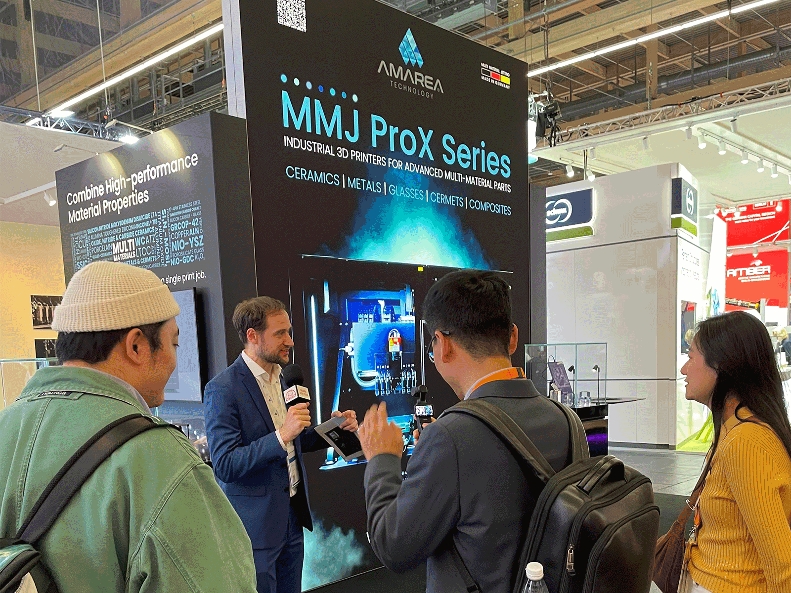 AMAREA Technology is showcasing at Formnext Exhibition.